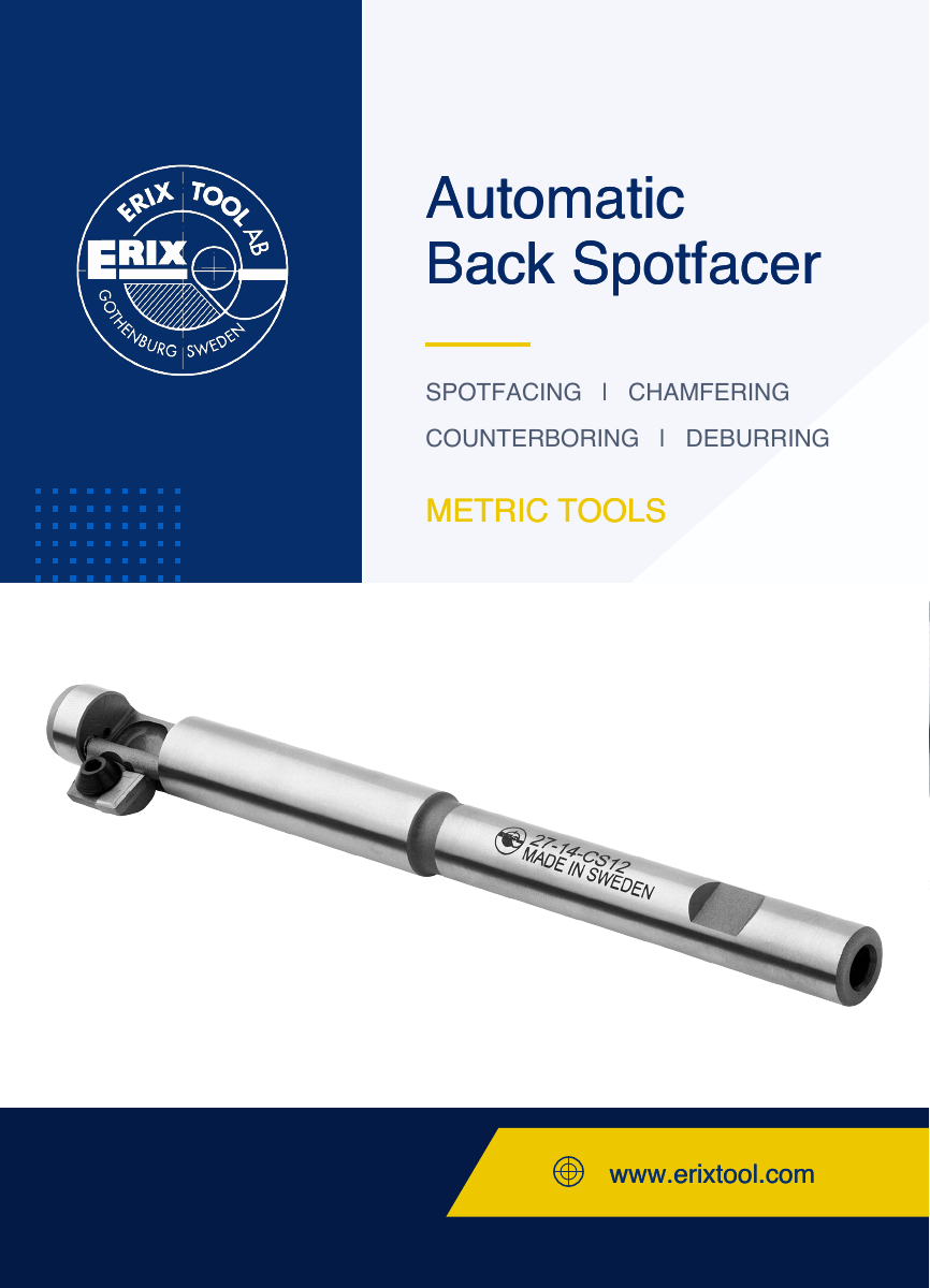 Omslaget till Erix katalog Metric Tools 2026